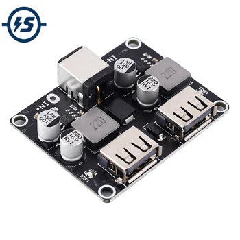 

DC-DC Step Down Power Supply Module Buck QC2.0 QC3.0 Charger Module 24W 2-Channel Voltage Converter USB Support For Apple Huawei