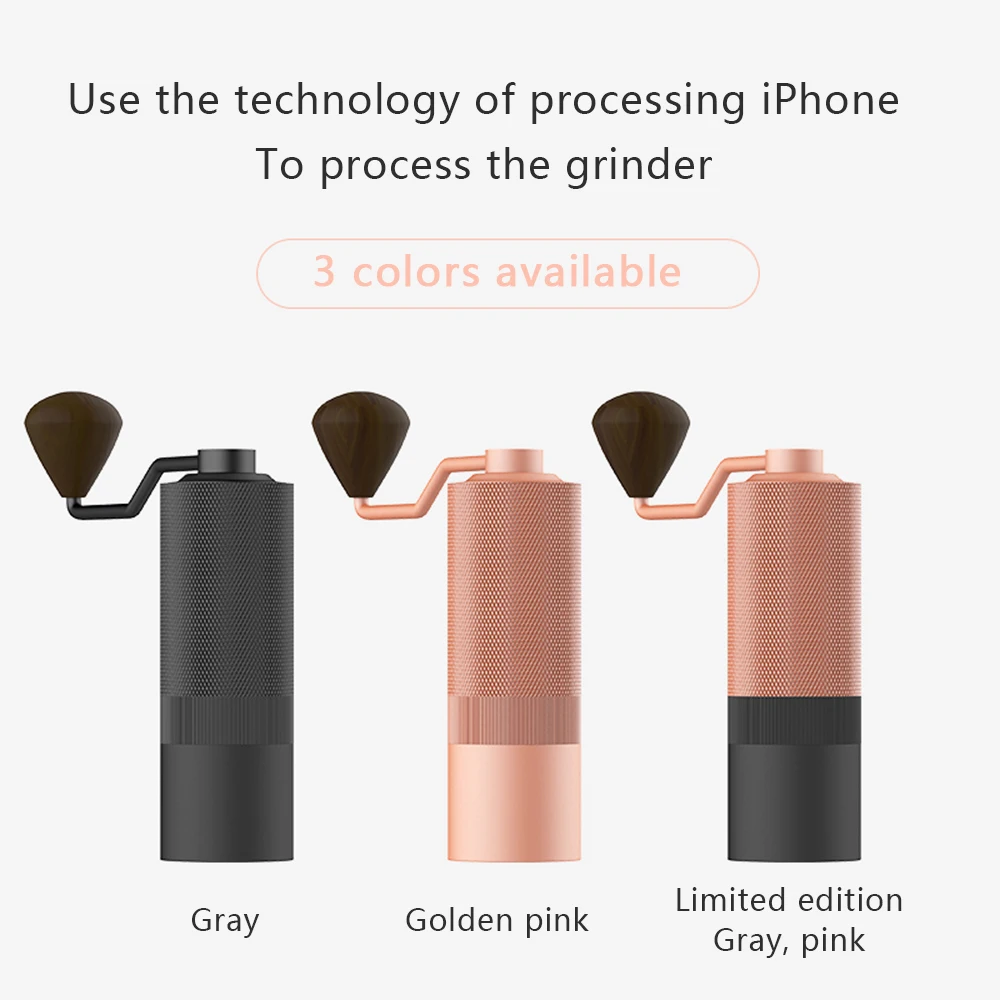 Ручная кофемолка из нержавеющей стали портативная алюминиевая ручная MAVO|Ручные