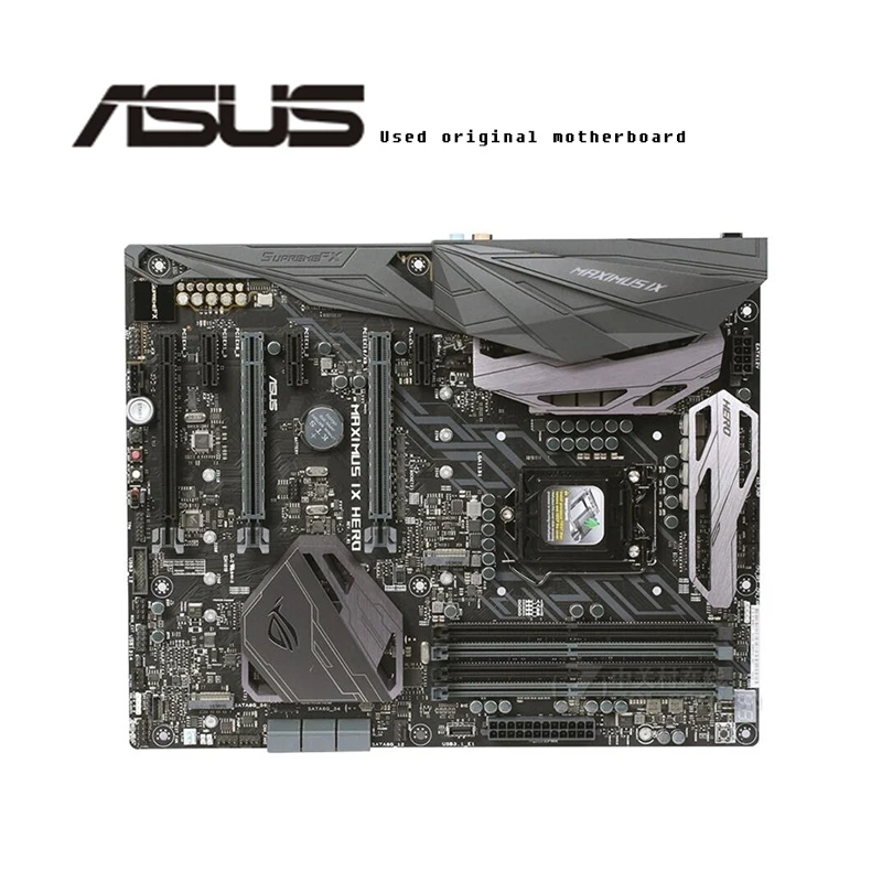 

For ASUS ROG MAXIMUS IX HERO Original motherboard Socket LGA1151 DDR4 Z270 Desktop Motherboard