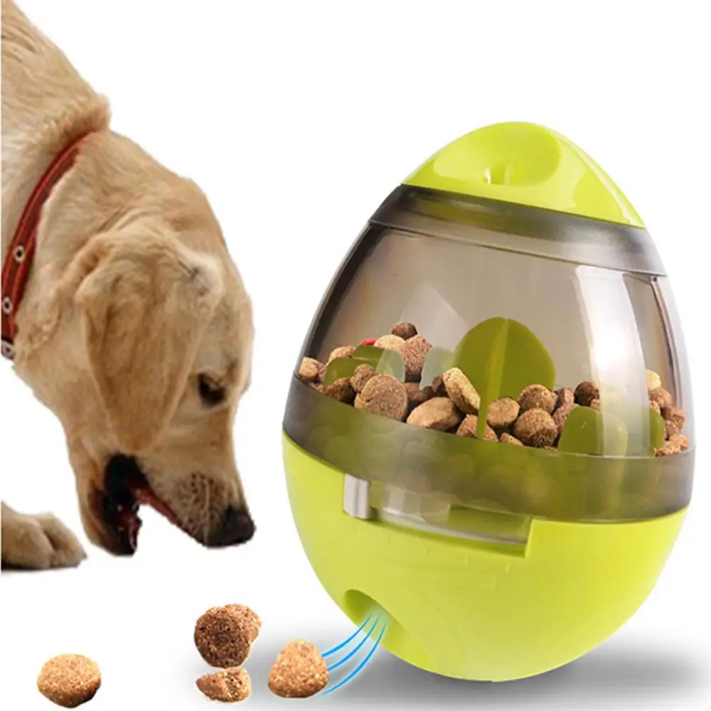 Juguete interactivo para perros y gatos, Bola de tratamiento IQ, Bola de comida más inteligente, dispensador de alimentos para gatos, juego de entrenamiento, suministros para mascotas