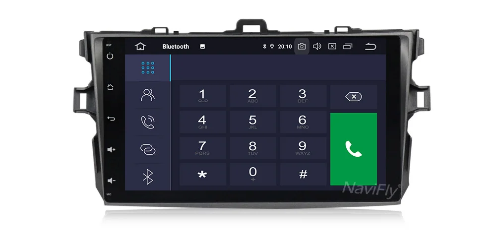 Discount NaviFly IPS DSP Android 9.0 car multimedia player for Toyota corolla 2007 2008 2009 2010 2011 car gps navigation autoradio am fm 16