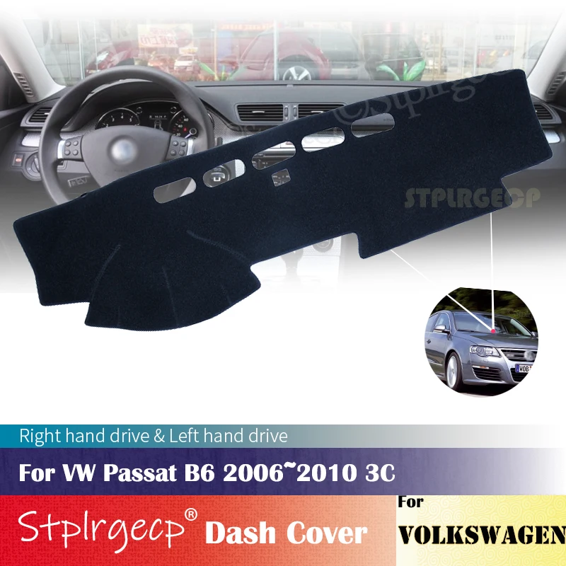 Противоскользящий коврик для Volkswagen VW Passat B6 2006 ~ 2010 3C накладка на приборную панель