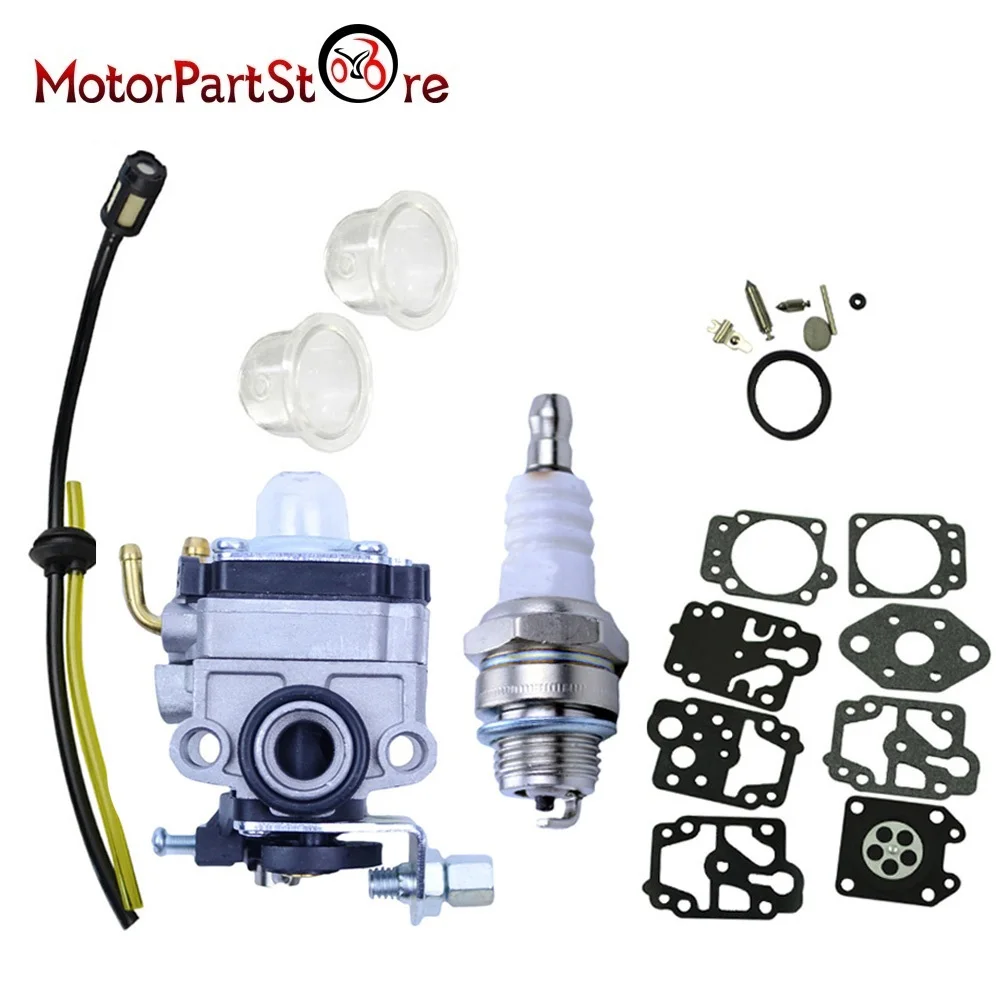 Carb Carburetor Repair Rebuild Kit For Troy Bilt TB26TB TB425CS TB475SS