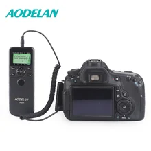 AODELAN Time Lapse Intervalometer Timer Remote Control Shutter Release for Canon Nikon Sony Panasonic Olympus Fijifilm Contax