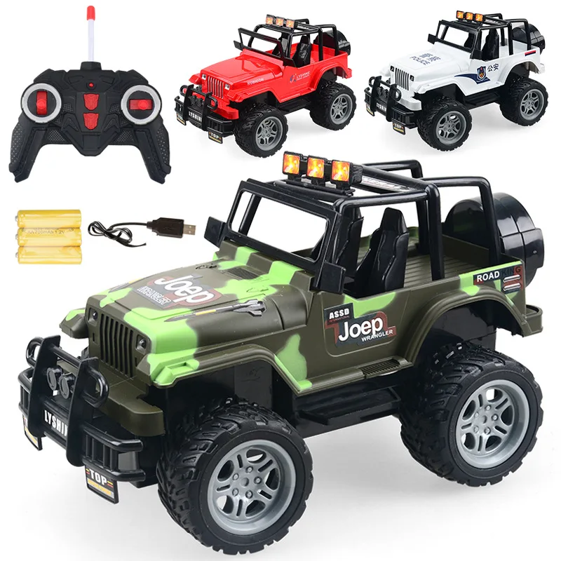 Children's electric remote control model car off-road can charge traxxas toys rc crawler wpl | Игрушки и хобби