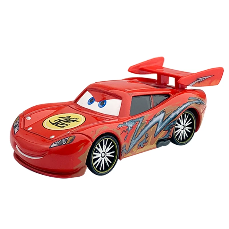 Disney pixar carro 35 relâmpago mcqueen corrida família 39 jackson  tempestade ramirez morre fundido liga de metal brinquedo das crianças carro  1:55