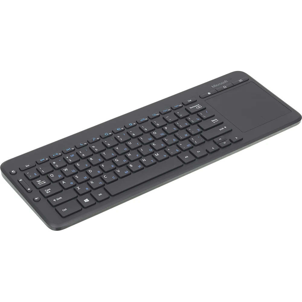 Клавиатура MICROSOFT All-in-One Media, черный