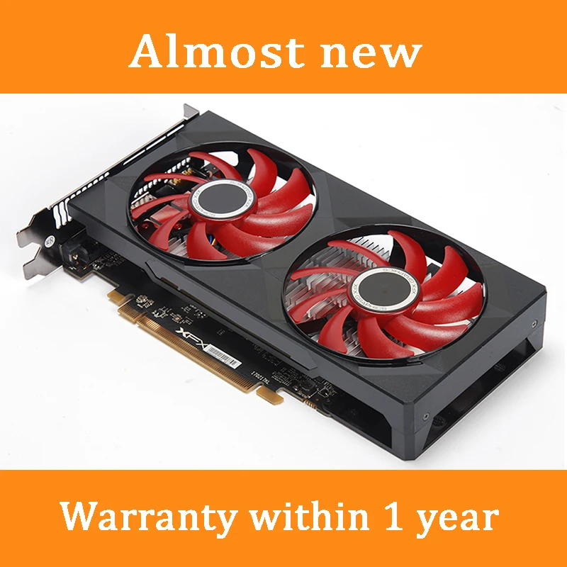 

Used Original RX 580 4GB Video Cards RX580 4GB Screen Graphics Cards GPU Desktop PC Computer Game Map Not Mining