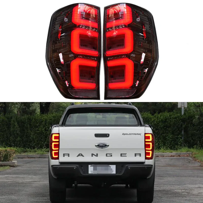 Автомобильный Стайлинг задний фонарь для Ford Ranger T6 T7 Bt8 2012 - 2019 Raptor светодиодный