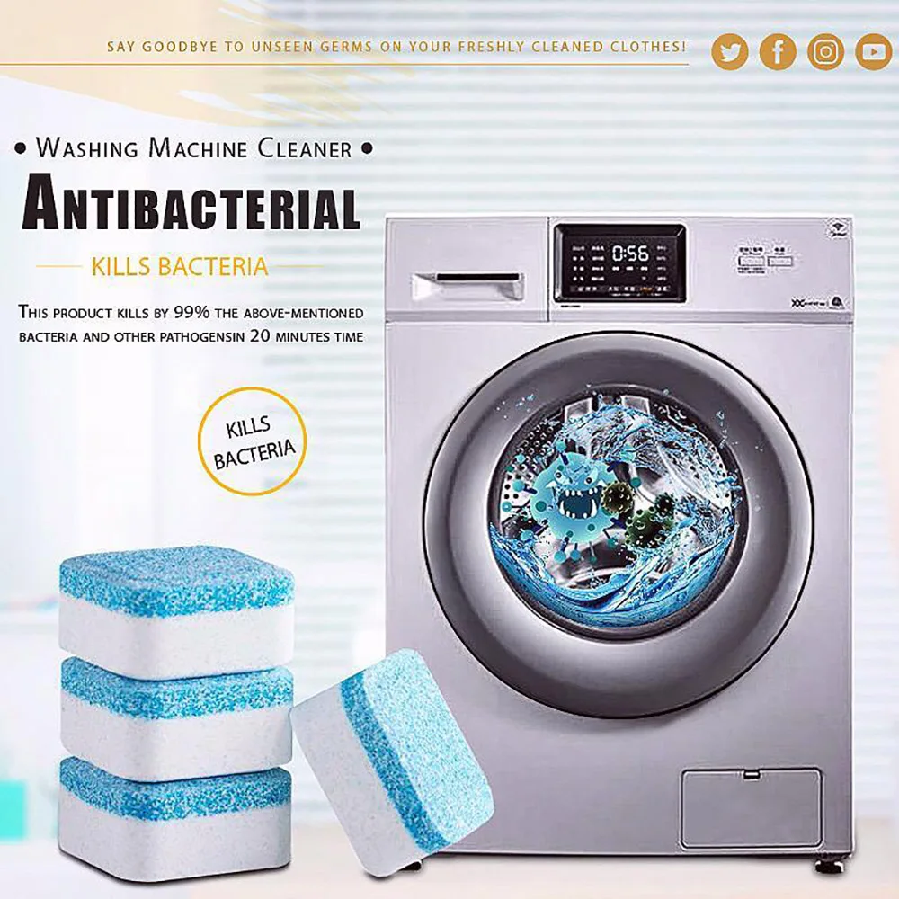 

Washing Machine Cleaner Washer Deep Cleaning Effervescent Tablet Washer Decontamination Cleaning Washing Machine Cleaner