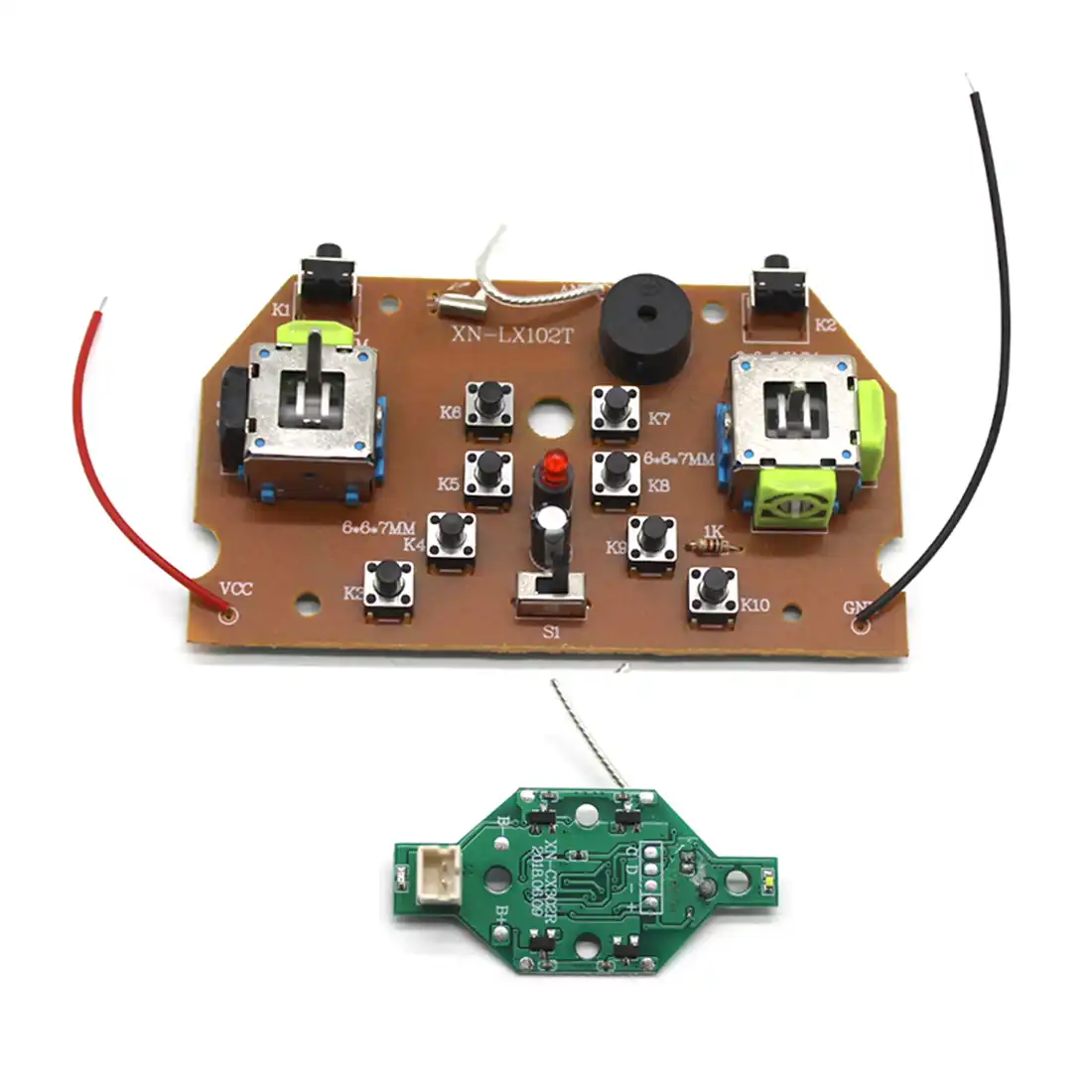 rc transmitter and receiver for quadcopter