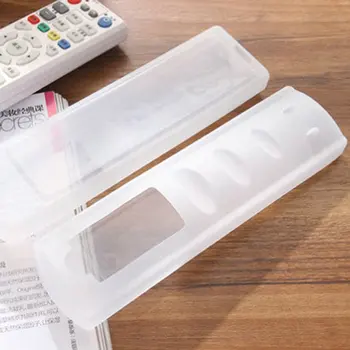 

Small Large Chooseable Transparent Silicone waterproof and dustproof TV remote control cover