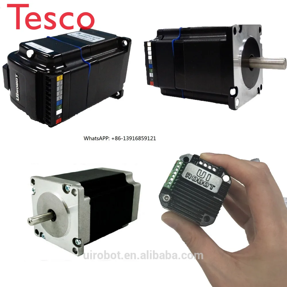 

Integrated Nema 17 stepper motor with drive and encoder