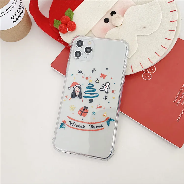 Niceking Angels чехол для телефона Fundas для iPhone X, XR, XS, MAX, 11 Pro, Max, 6 S, прозрачный чехол из ТПУ с цветочным принтом для мальчиков, чехол для iPhone 6, 6s, 7, 8 Plus