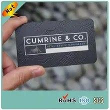 Высококачественная Заказная лазерная гравировка матовая Черная Нержавеющая Сталь металлическая визитная карточка
