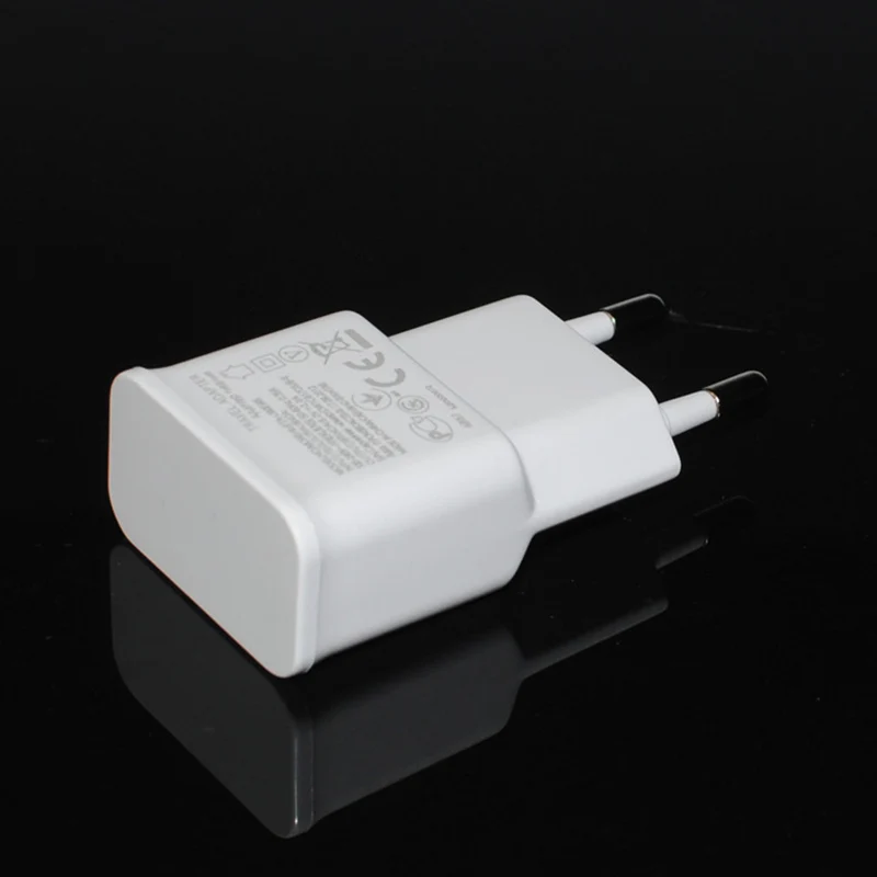 Двойной USB зарядное устройство 2A Быстрая зарядка Путешествия ЕС штекер Адаптер портативное Сетевое зарядное устройство кабель для мобильного телефона для iPhone samsung Xiaomi huawei