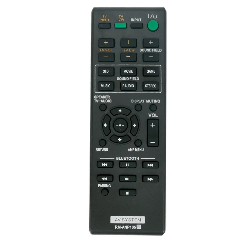 

New remote control RM-ANP105 for Sony AV System Home Theater HT-CT660 SA-CT660