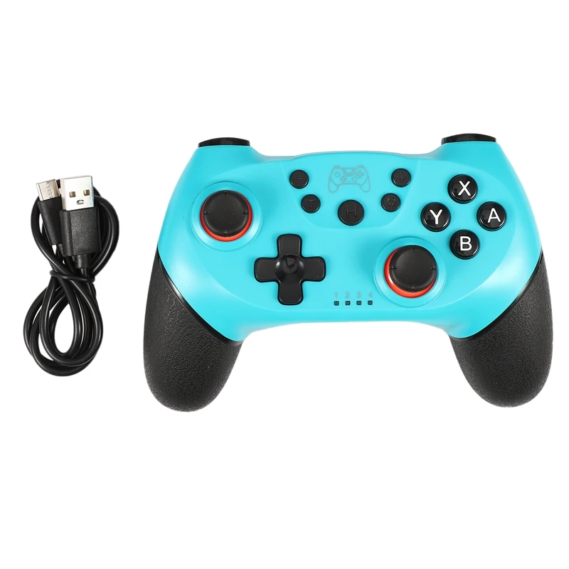 Green Беспроводной Bluetooth геймпад игровой джойстик игровой контроллер для nintendo переключатель Pro хост с 6-осевой ручка для NS переключатель Pro - Цвет: Green