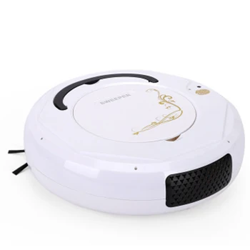 

ligent Vacuum Cleaner 3 In 1 Anti-Collision Floor er Colorful Light Automatic Robot Vacuum Cleaner Anti-Fall Sensor-Wh