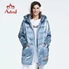 Astrid 2022 Winter new arrival down jacket women loose clothing outerwear quality thick cotton medium length winter coat FR-7078 ► Photo 3/6