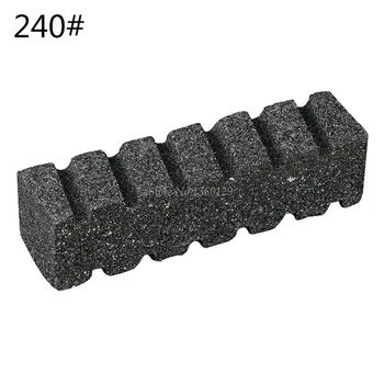 

240# Flattening Stone For Whetstone Silicon Carbide Lapping Stone With Grooves Coarse Grinding Lapping Plate Flattener Fixer