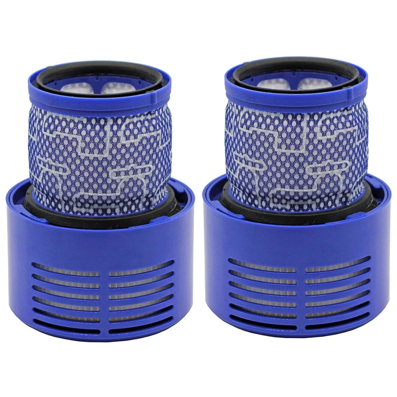2-Pack Сменный фильтр для Dyson V10, Sv12 Cyclone Animal абсолютно чистый пылесос, запасная часть № 969082-01