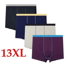 

4Pcs 13XL plus size Men Boxer Cotton Boxer Homme Boxer Shorts Mens Panties Men Underwer Panties Man Underwer Man Boxer comfort