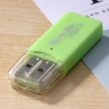 

USB 2.0 Fast Speed Mini Memory Card Reader Adapter for Micro SD/TF T-Flash