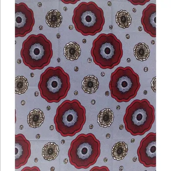 

Original Wax 100% Cotton Fabric, African Wax Print Fabric, 6 Yards Per Piece, 2020