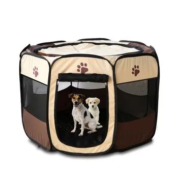 

Portable Folding Pet tent Dog House Fordable Travel Pet Dog Cat Play Pen Sleeping Fence Pet Dog Puppy Kennel Cushion