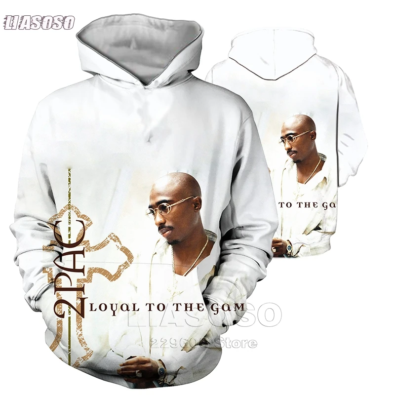 Inverno 3d hoodie men legends of hip hop 2pac tupac/biggie smalls
