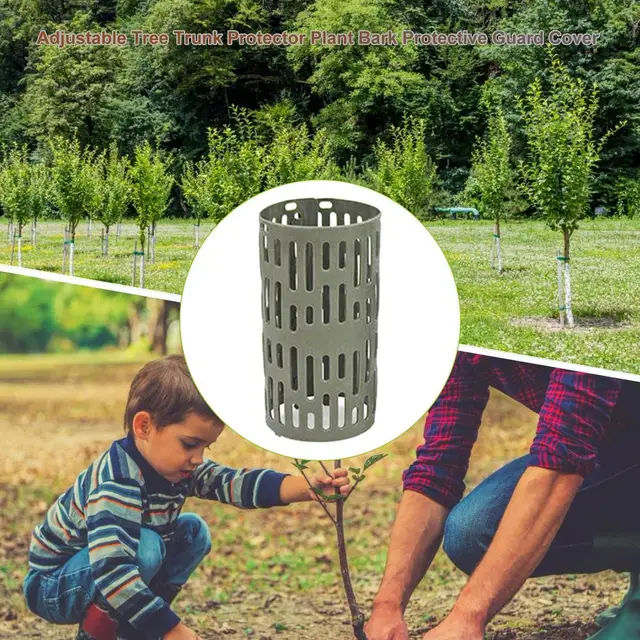 1/2/3Dpcs Növényi Fatörzs-Védő Állítható Időjárásálló Kéreg Védő Burkolat Növényvédő Szerszámok Kertre - Image 4