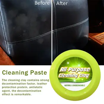 

Car Cleaning Clay Strong Decontamination Capacity Safe To Use Cleaning Paste Multi-surface Cleane