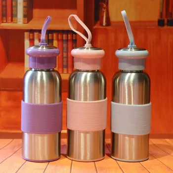 

Stainless Steel Double-Layer Vacuum Flask Vacuum Kettle Coffee Cup Travel Beverage Kettle
