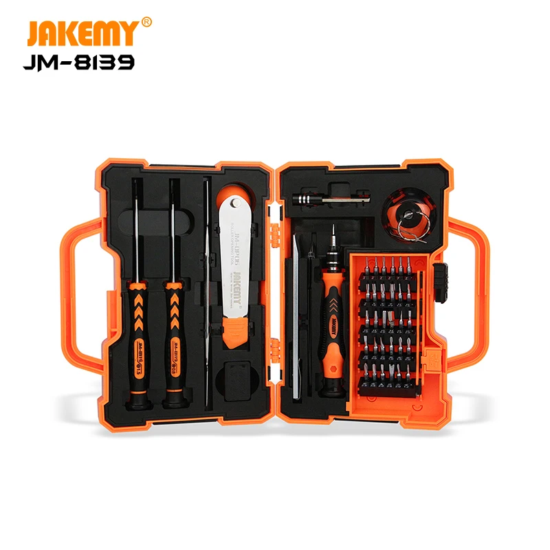 Оригинальная многофункциональная Прецизионная отвертка JAKEMY JM 8139 набор