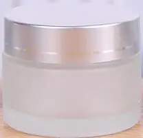 Matte (Silver Lids) 5 шт. пустой(5 г/10 г/15 г/20 г/30 г/50 г) янтарный прозрачный контейнер для стеклянных банок косметический крем лосьон порошок матовый горшок Бутылка для путешествий - Цвет: Matte (Silver Lids)