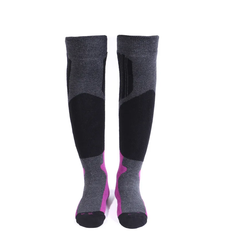 Спортивные лыжные носки уличные утолщенные зимние носки Походные быстросохнущие носки женские мужские зимние теплые чулки для сноуборда