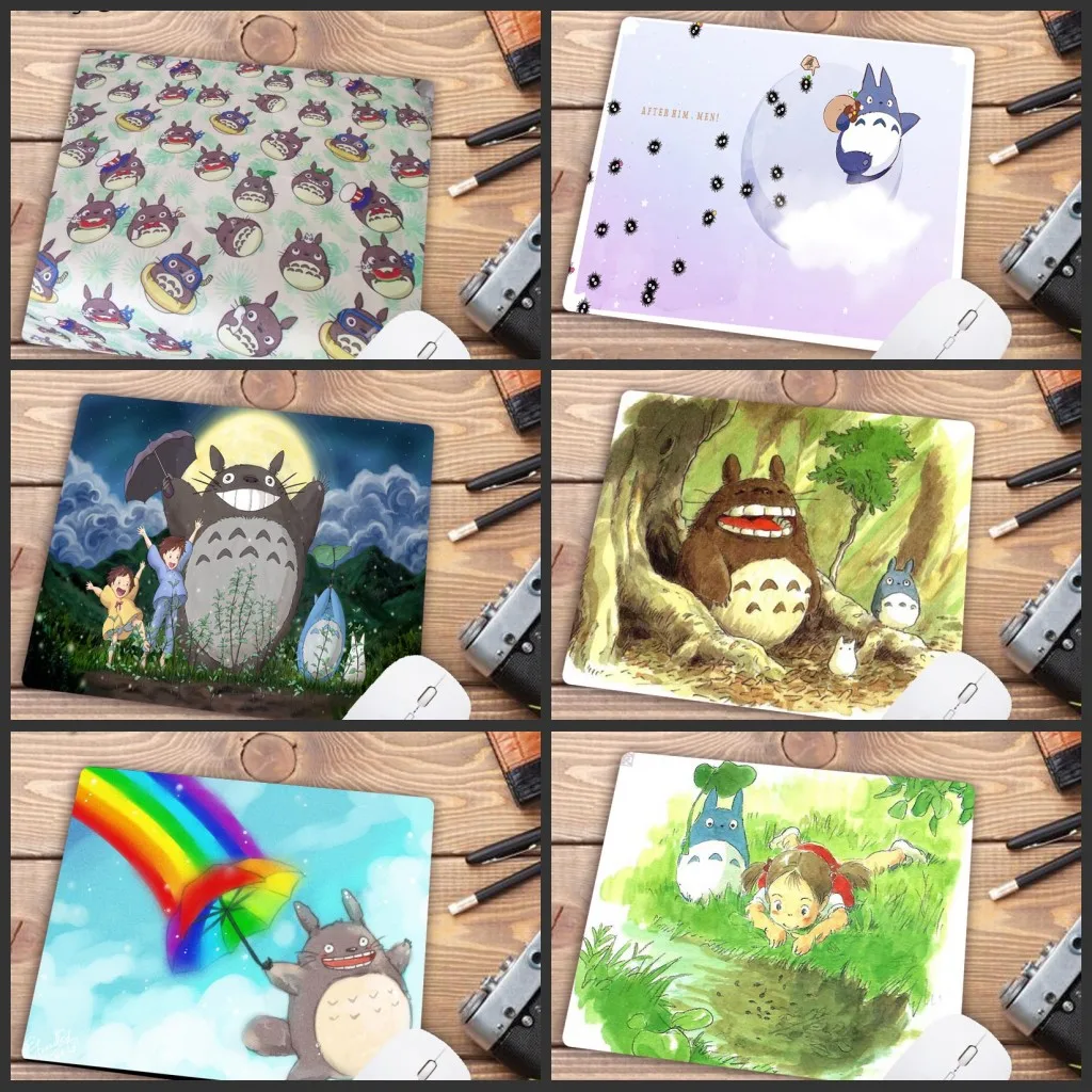 Totoro Pad To мышь Notbook компьютерная Рождественская s коврик для мыши игровой геймер