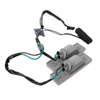 

1 Pair Rear Back License Plate Light With Trunk Switch Button For Cruze Chevrolet U90C