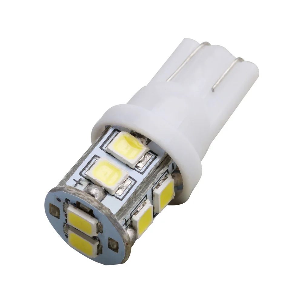 20 штук T10-2835-10SMD Автомобильный светодиодный Ширина номерные знаки указатели поворота 6500K подсветки номерного знака, поворотных сигналов
