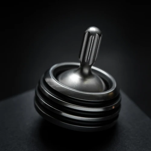 White copper gyrosco Ручной Твист гироскоп LAUTIE Dream Space Fingertip ручной поворот декомпрессия артефакт декомпрессия игрушка Дрон пчелы дроны - Цвет: White copper gyrosco
