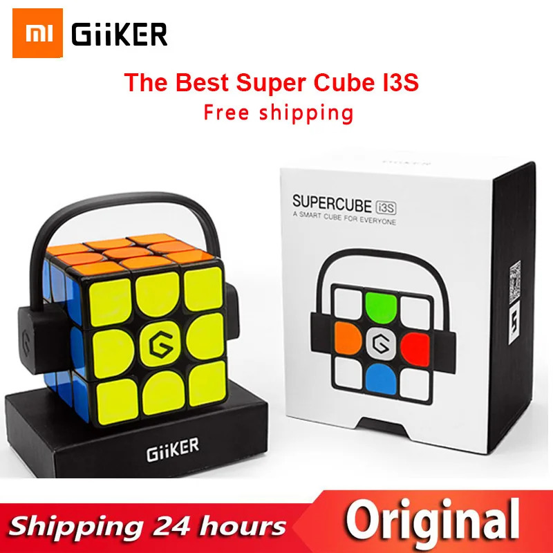 

Newest Xiaomi Giiker i3s AI Intelligent Smart Super Cube I3Y Smart Magic Magnetic Bluetooth APP Sync Puzzle Toy For Children