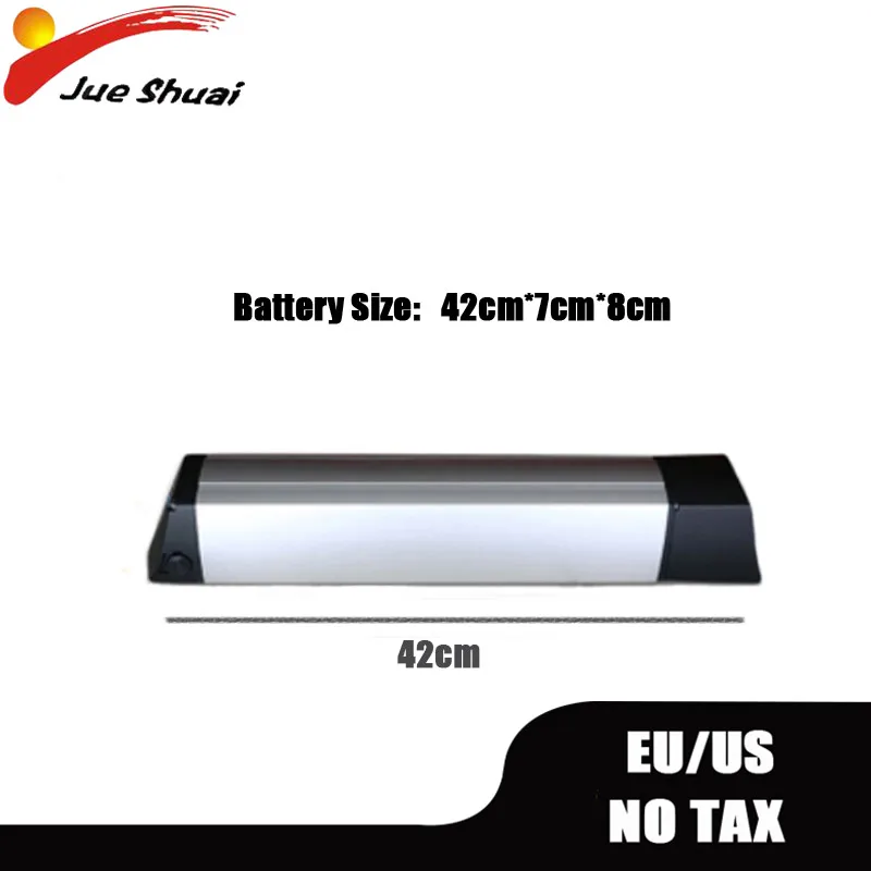 

36v 10ah 12a Dolphin Lithium Battery US EU No Tax With Charger Rear Rack Power Converter Plug For Electric Bike Road MTB Ebike