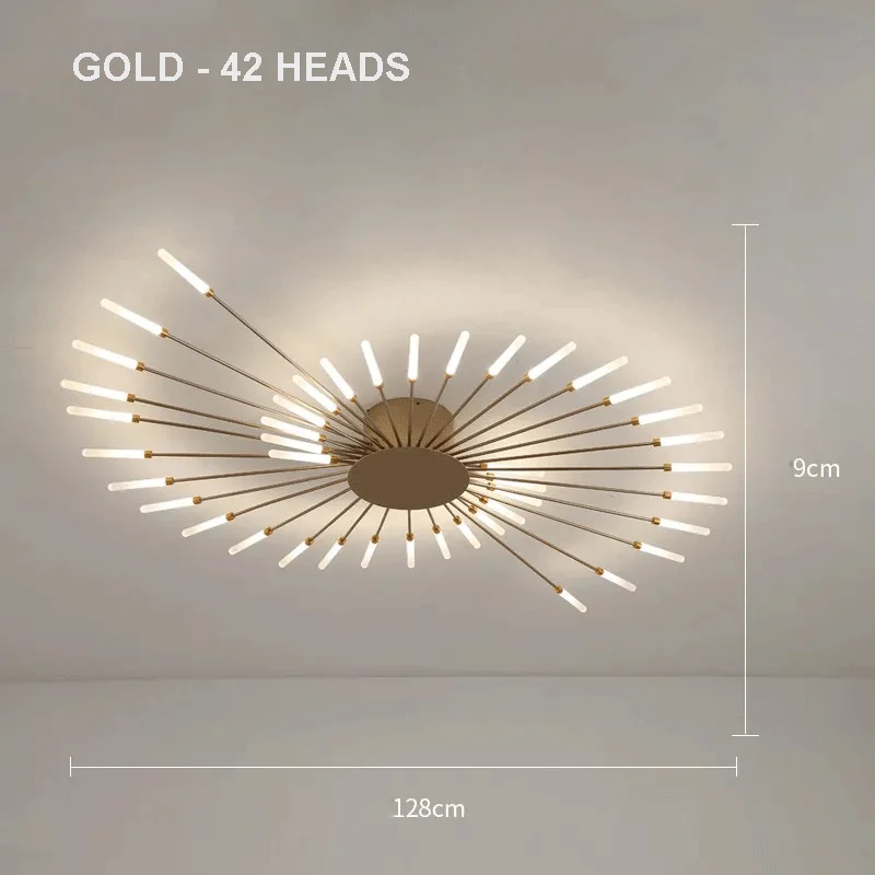 led behind tv Nordic Ceiling Lamp Modern Minimalist Creative LED Lighting Living Room Bedroom Dining Study Home Decor Starry Art Chandelier led lights behind tv