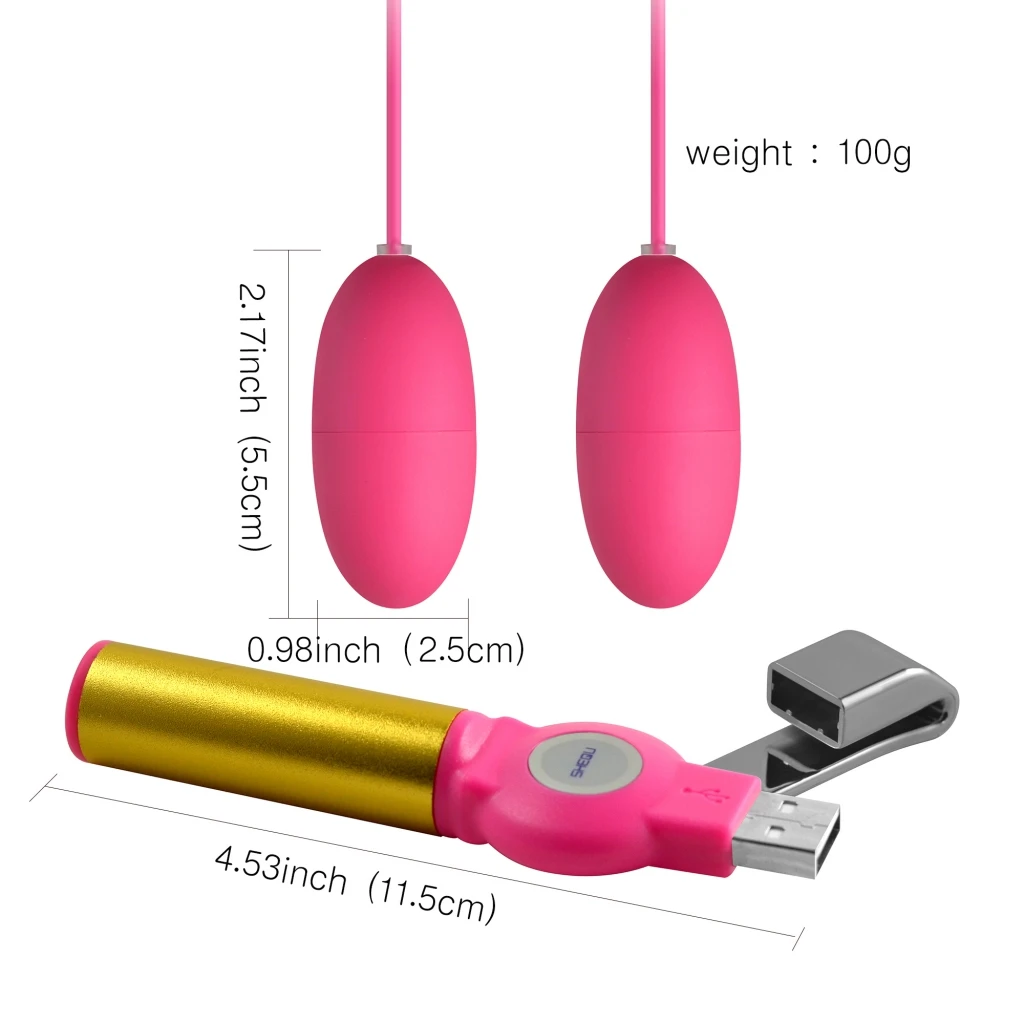 Electric Remote Control Women Vaginal Clitoral Masturbation Flirting Stimulator Double Jumping Love Egg Vibrator Massager Toys