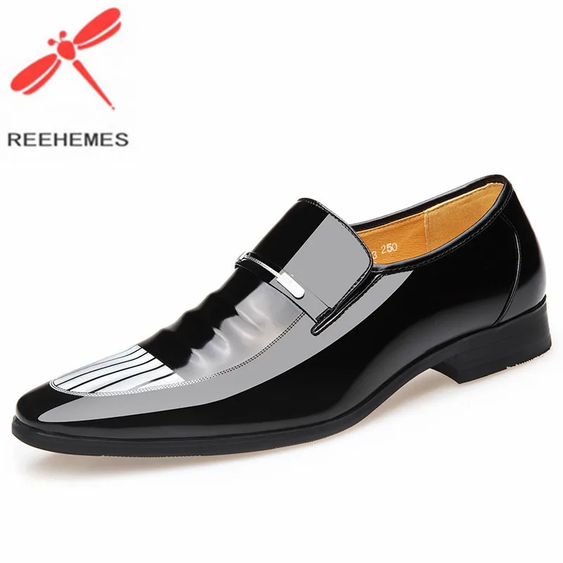 

MEN'S Leather Shoes England Korean-style Pointed-Toe Full-grain Leather Comfortable Wear-Resistant Autumn MEN'S Shoes Black And