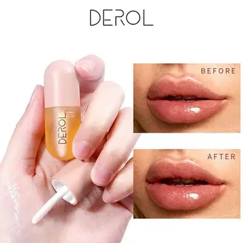 

Plumping Lip Gloss Vitamin E Mineral Oil Shiny Moisturizing Lip Repairing Reduce Lip Fine Lines Mask Brighten Lip Color