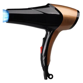 

220V portable non-foldable hair dryer with plug-in 5 blocks of hot cold wind to adjust temperature wind speed household using