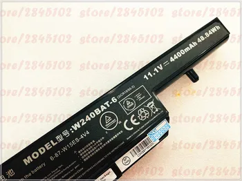 

GYIYGY W240BAT-6 11.1V 48.84Wh 4400mAh Battery for Clevo Zoostorm W251EU W251EL W258EU System 76 Series