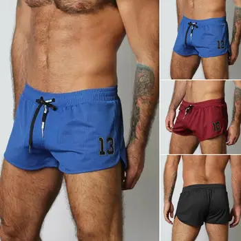 

2020 New Men's Sports Training Bodybuilding Summer GYM Jogging Breathable Shorts Workout Fitness Short Pants